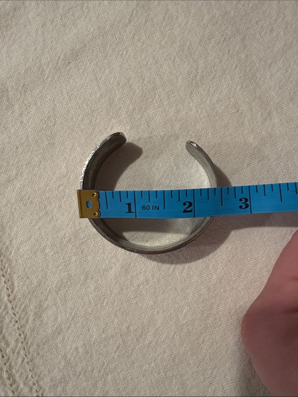 Silver Cuff Bracelet - Picture 9 of 10